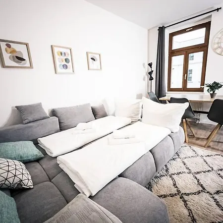 ⋙ Stilvolle Wohnung Mit 2 Schlafzimmern & Balkon ⋘ Leipzig Eksteriør billede