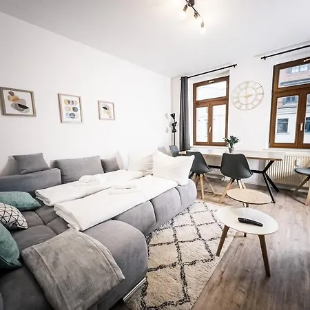 ⋙ Stilvolle Wohnung Mit 2 Schlafzimmern & Balkon ⋘ Leipzig Eksteriør billede